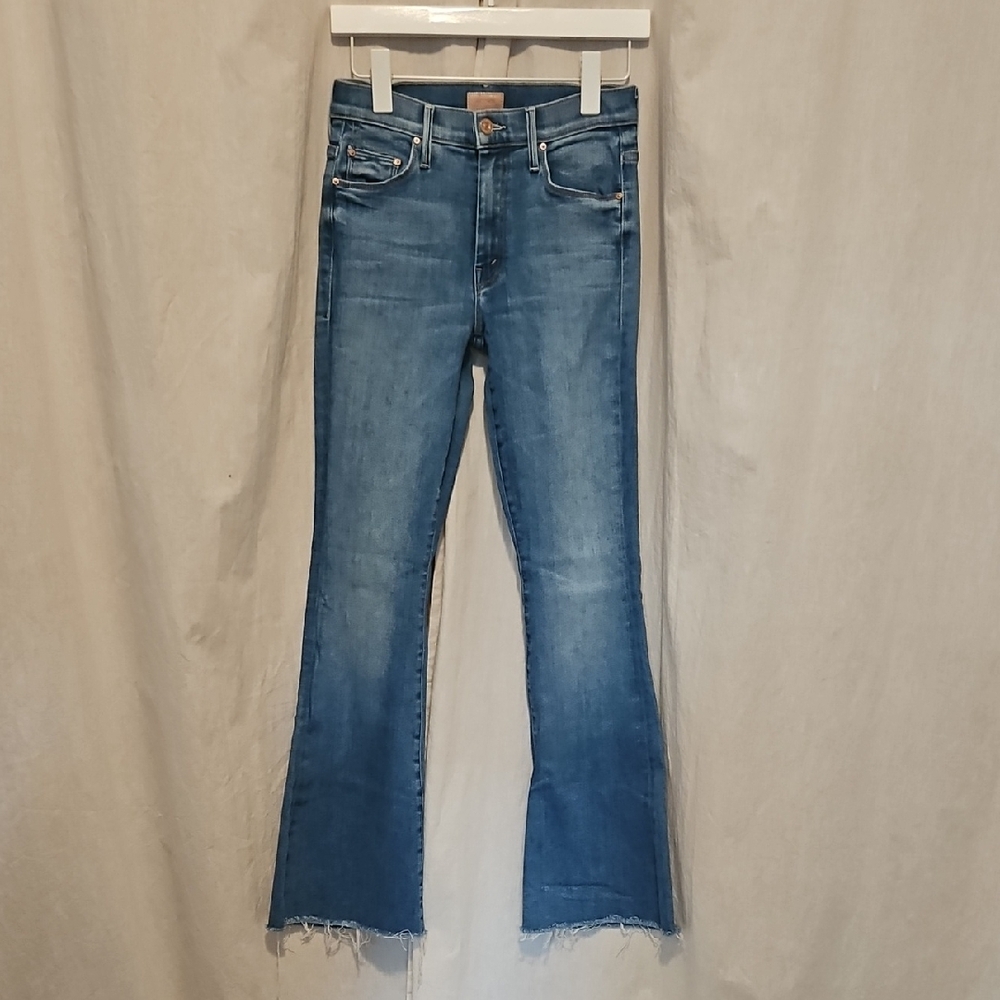Women's Blue Flared Jeans